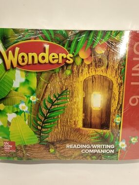 Wonders Reading/Writing Companion Paperback Books McGraw Hill Units 1-6 Grade 1